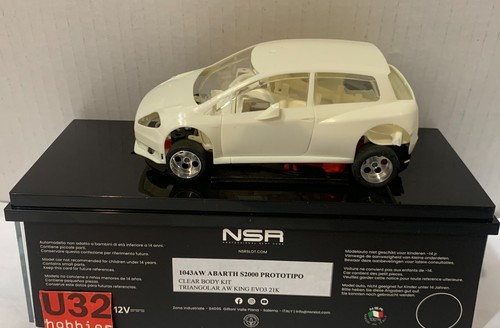 Slot car nsr 1043aw fiat - car,